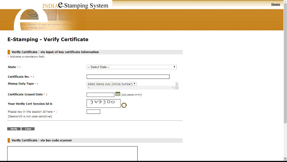 Assam eStamp Paper: How to Register