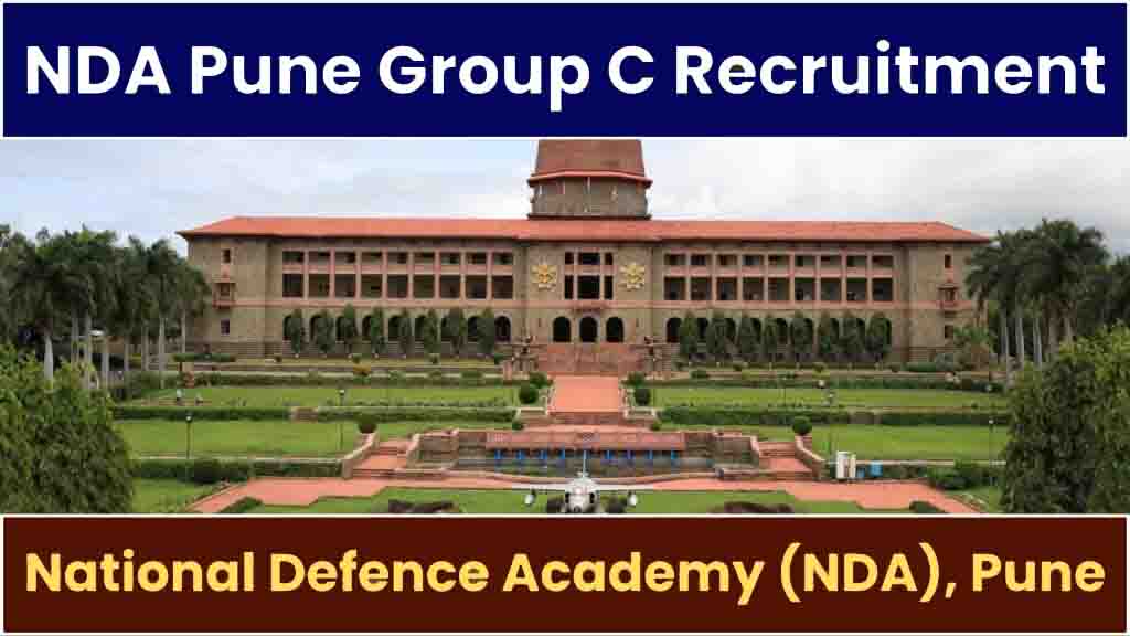 NDA Pune Group C Recruitment 2024 