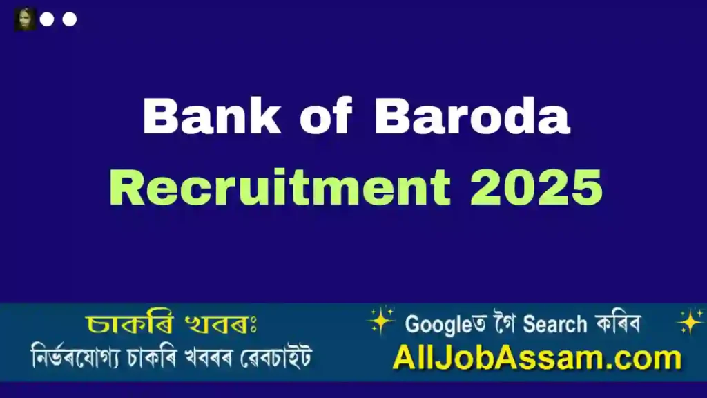Bank of Baroda Recruitment 2025: Apply Online for 41 Manager & Officer Posts