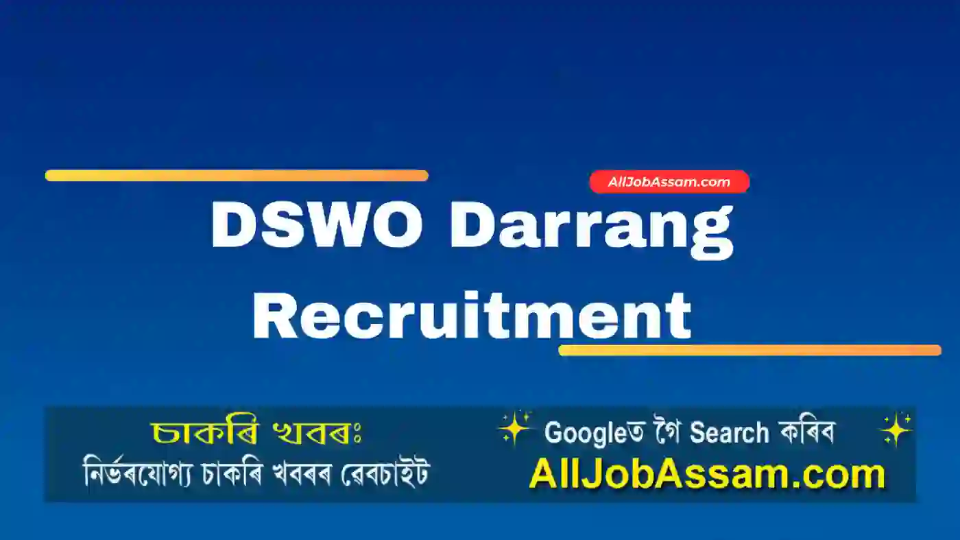 DSWO Darrang Recruitment