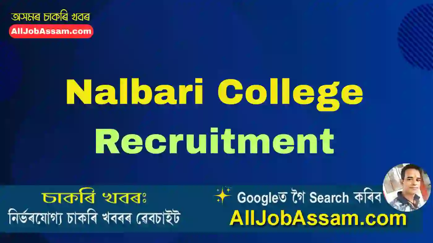 Nalbari College Recruitment