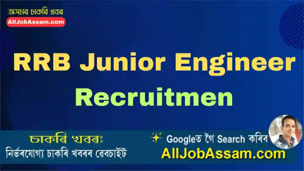 RRB Junior Engineer Recruitment 2026 – Exam Date Out, Check Notice for 4029 JE & Other Posts