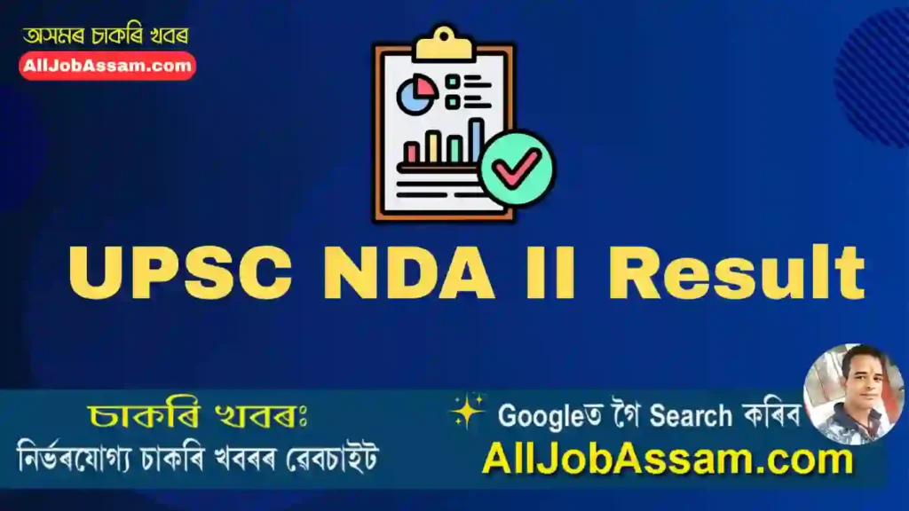 UPSC NDA II Result