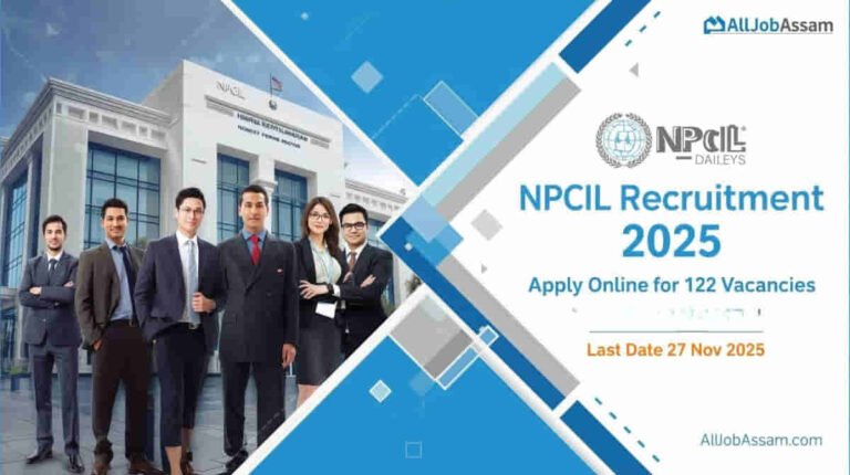 NPCIL Recruitment 2025 Notification for Deputy Manager and JHT Posts