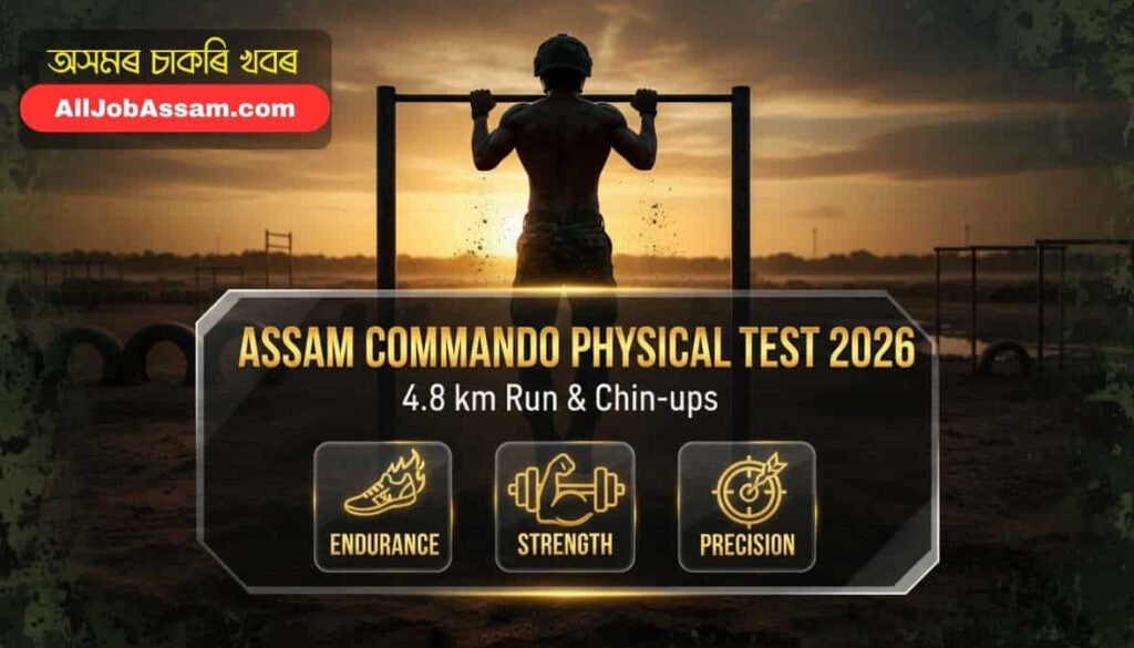 Assam Police Commando Battalion Physical Test 2026 PST PET Standards