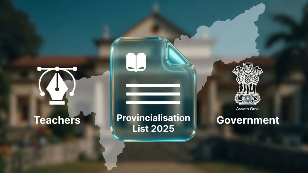 Assam Venture School Provincialisation List 2025 PDF Download for LP UP and High School Teachers