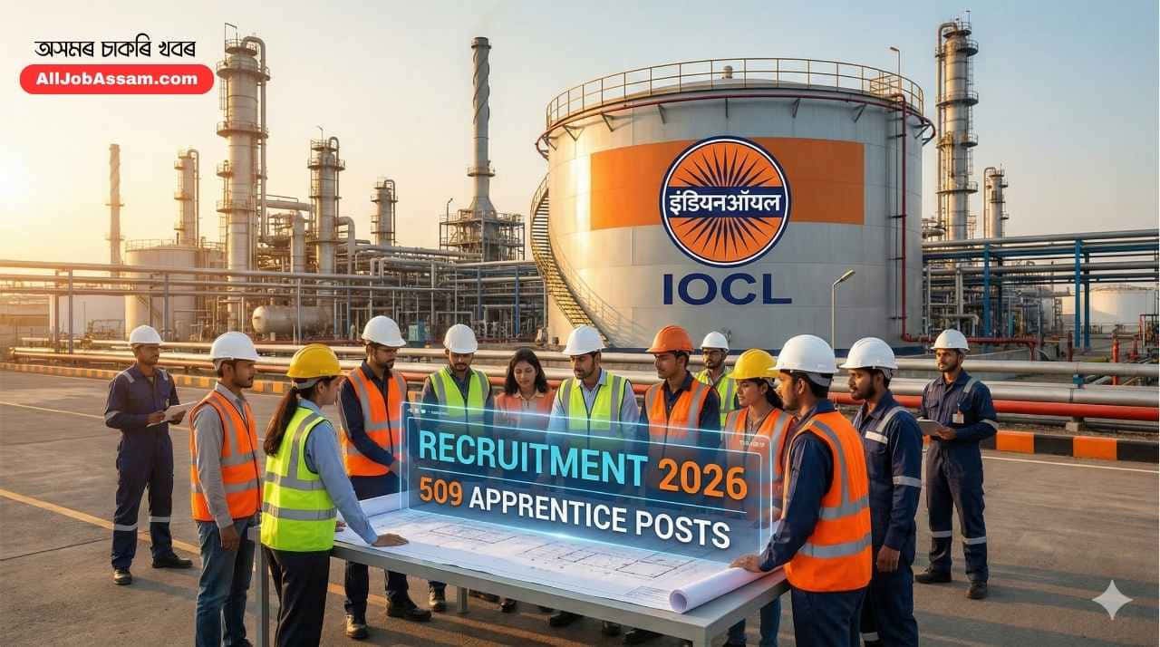 IOCL Marketing Division Recruitment 2026 Official Notification for 509 Apprentice Vacancies