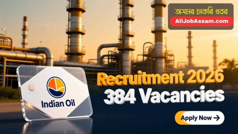 IOCL Non Executive Personnel Recruitment 2026 Notification for 384 Vacancies