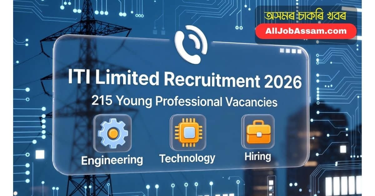 ITI Limited Recruitment 2026 Notification for 215 Young Professional Vacancies