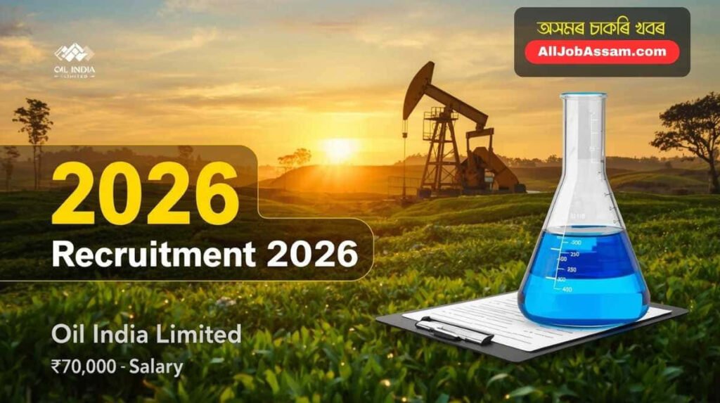 Oil India Limited Duliajan Recruitment 2026 for Contractual Chemist Vacancy Walk-in Interview
