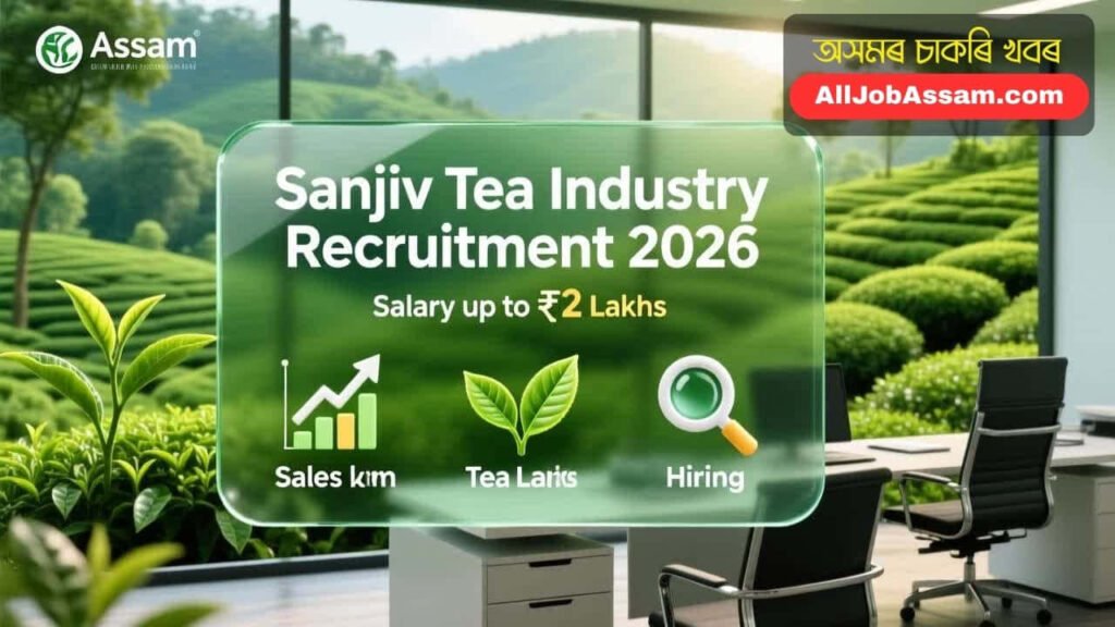 Sanjiv Tea Industry Recruitment 2026 Job Notification for General Manager and Sales Executive