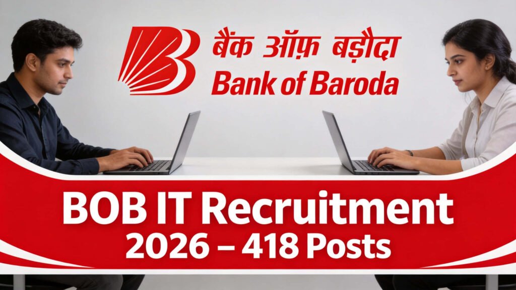 Bank of Baroda IT Recruitment 2026 Apply Online