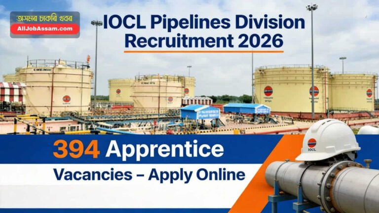 IOCL Pipelines Division Apprentice Recruitment 2026 Banner