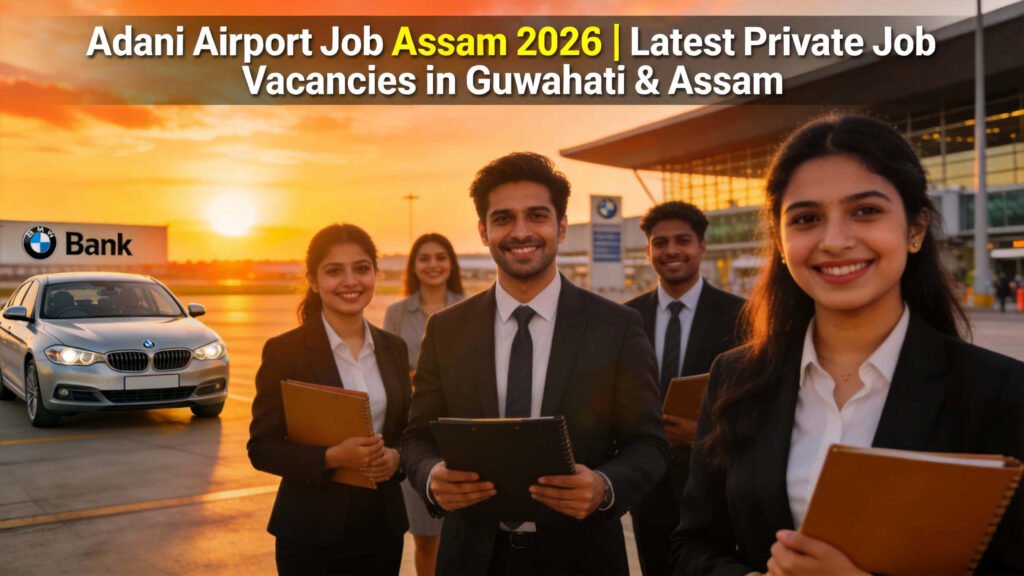 Adani Airport Job Assam 2026: Latest Private Jobs in Guwahati | Apply ...