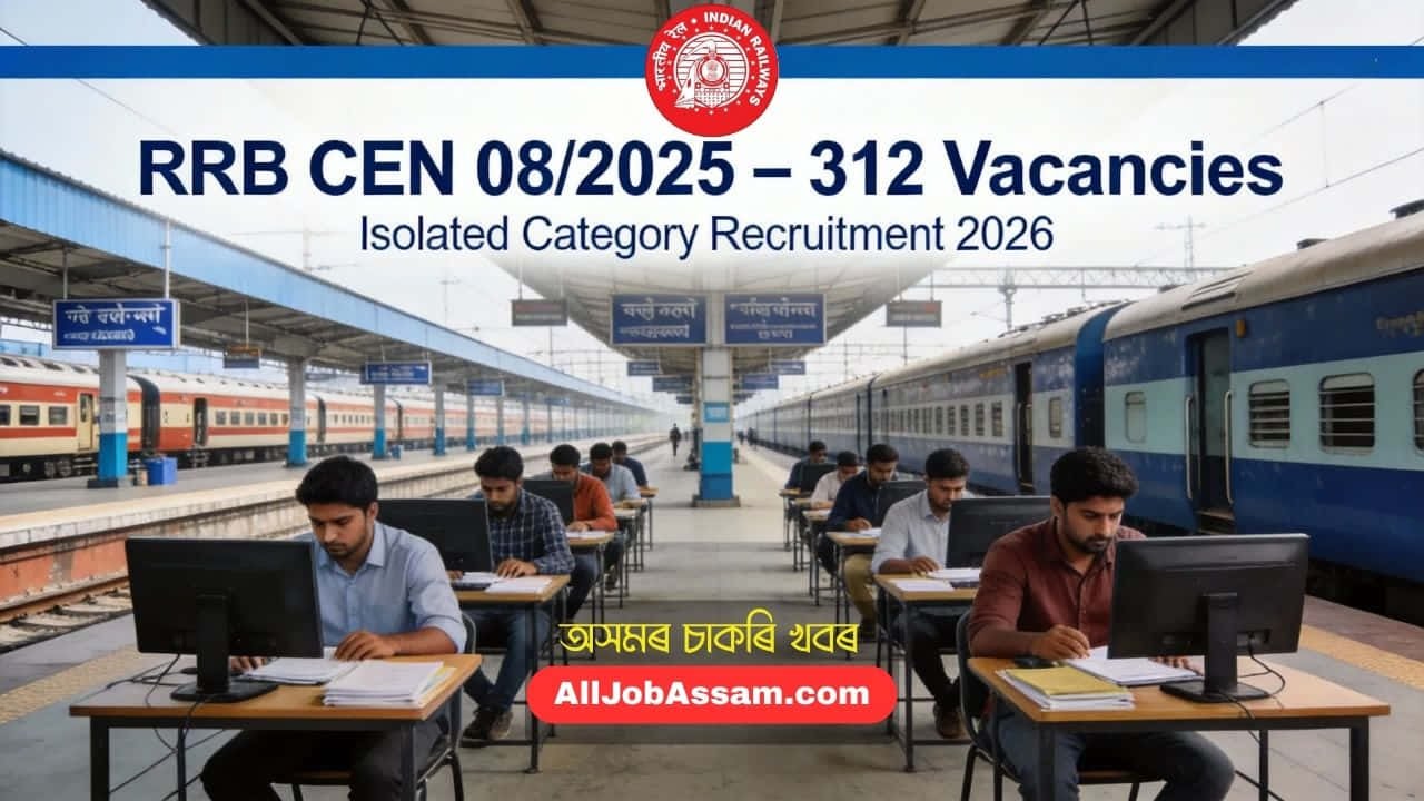 RRB Isolated Category Recruitment 2026
