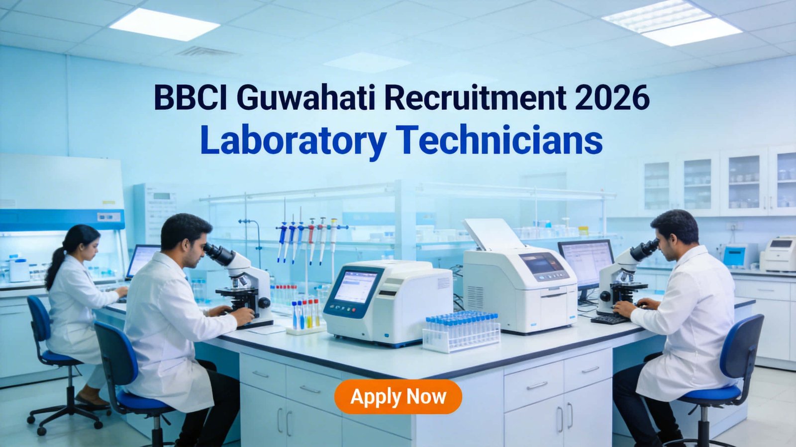 BBCI Guwahati Lab Technician Recruitment 2026