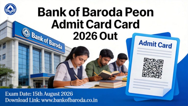 Bank of Baroda Admit Card 2026