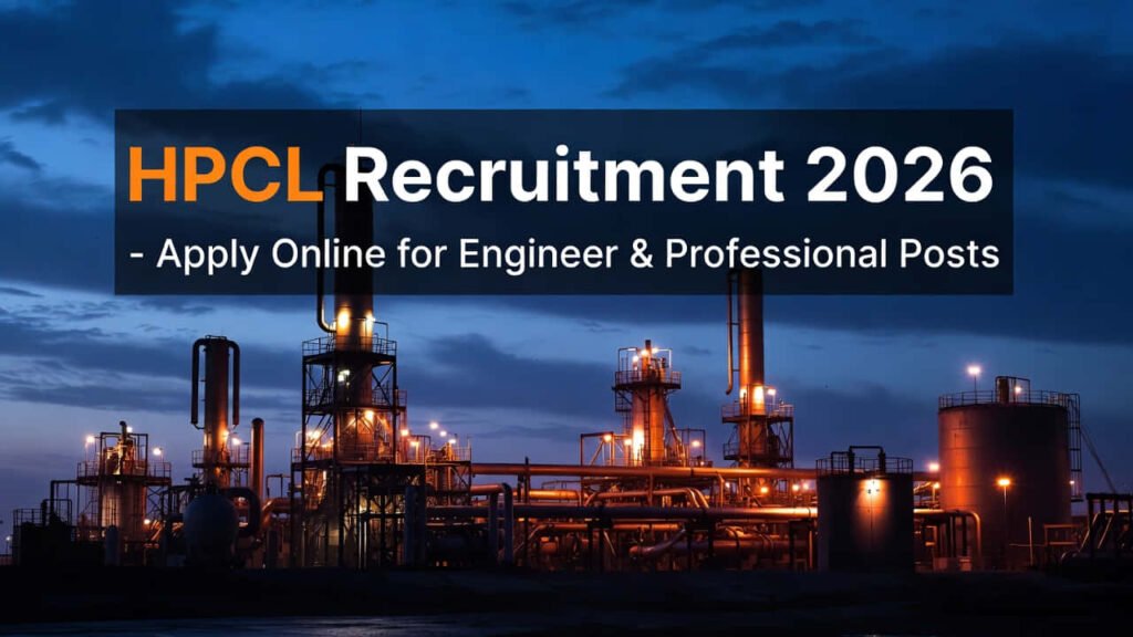 HPCL Recruitment 2026 Engineer Vacancy Notification