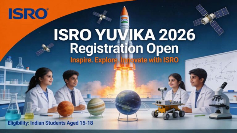 ISRO YUVIKA 2026 Young Scientist Programme for Class 9 student