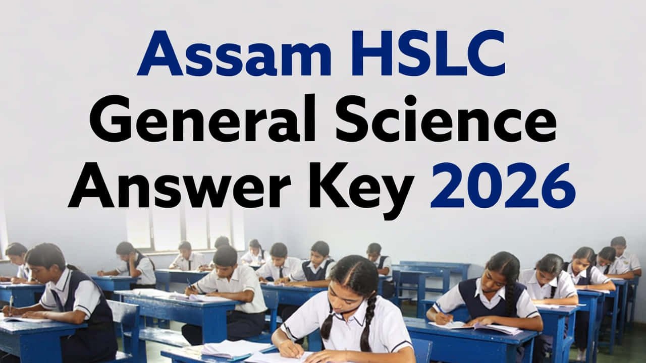 Assam HSLC General Science Answer Key 2026 PDF