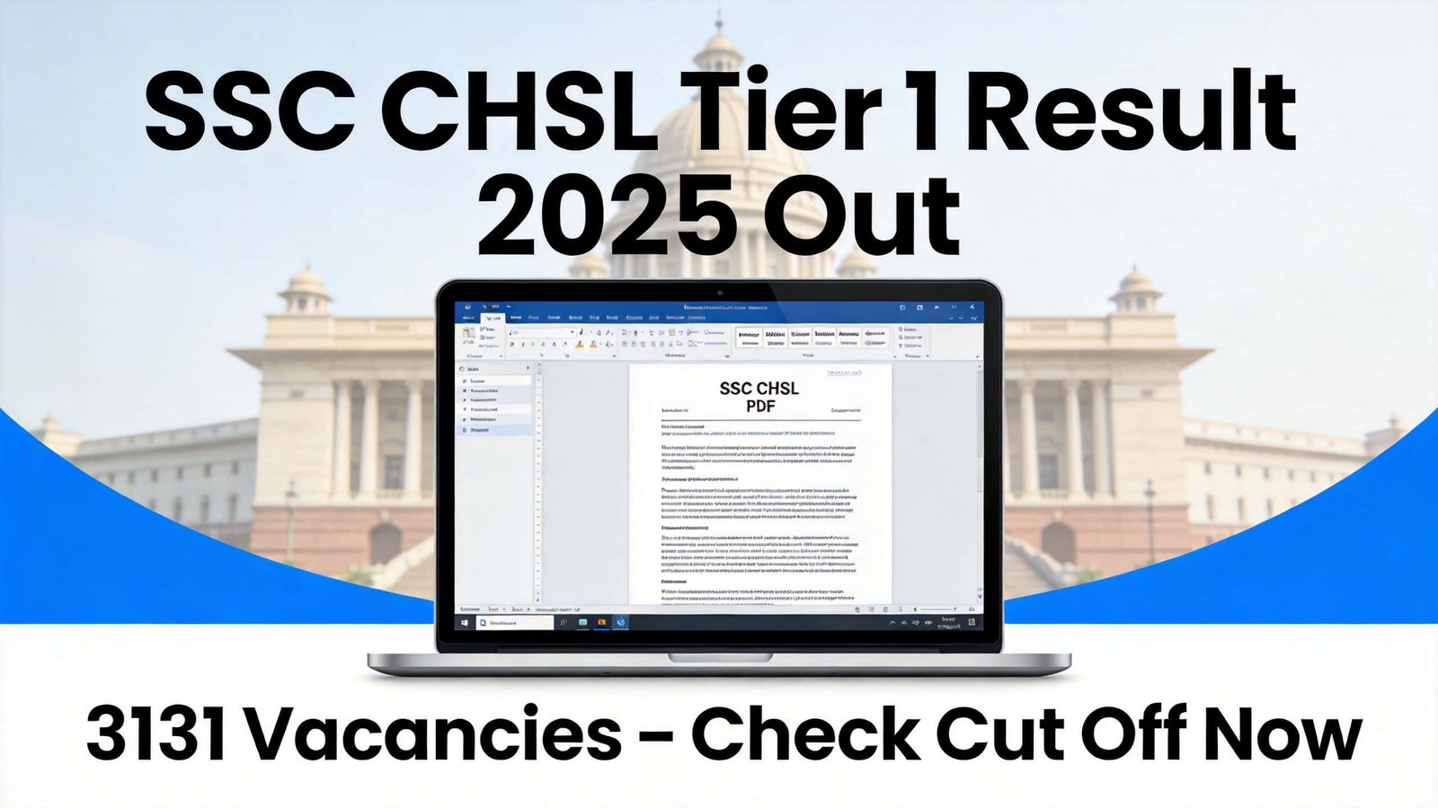 SSC CHSL 10+2 Tier 1 Result and Cutoff 2025 Check Online