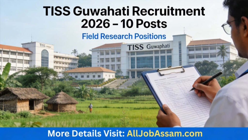 TISS Guwahati Recruitment 2026 Investigator Vacancy
