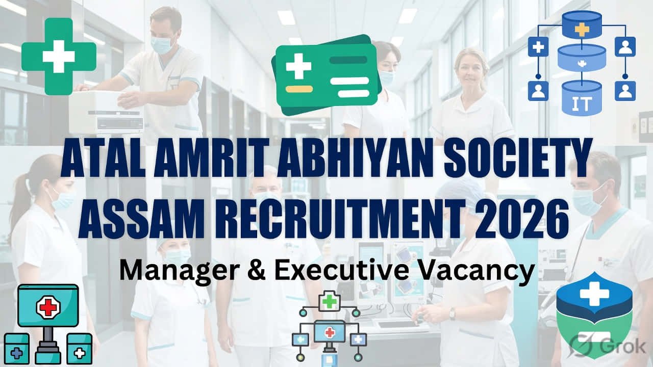 Atal Amrit Abhiyan Society Assam Recruitment 2026