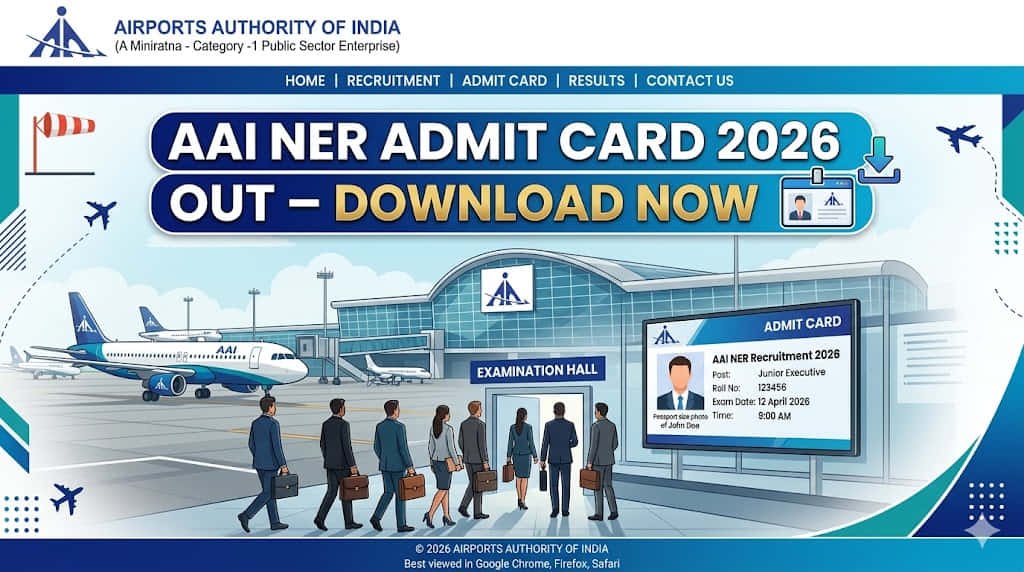 AAI NER Admit Card 2026 Download