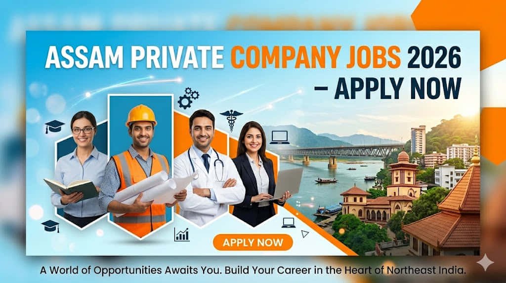 Assam Private Company Job 2026 Latest Vacancies
