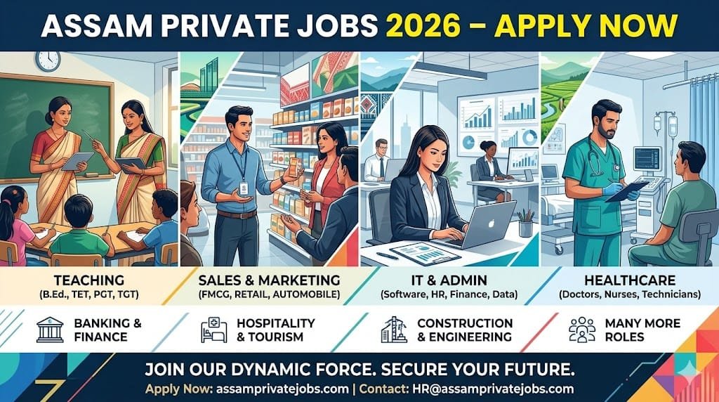 All Assam Private Job 2026 Latest Vacancy