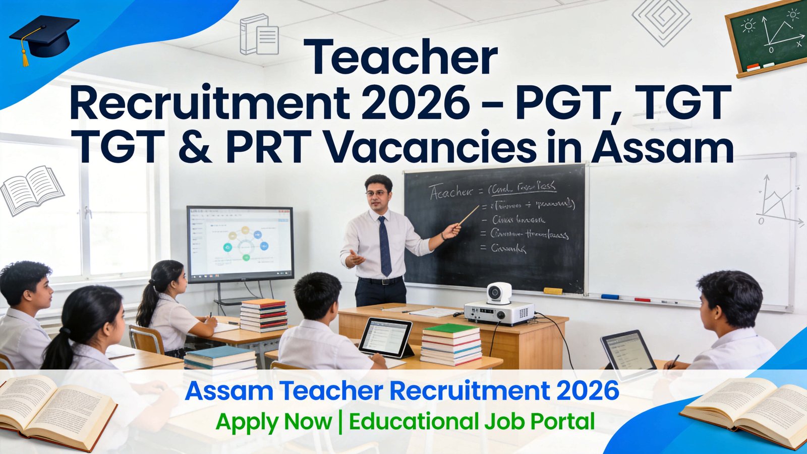 Assam private school teacher recruitment 2026 classroom teaching job