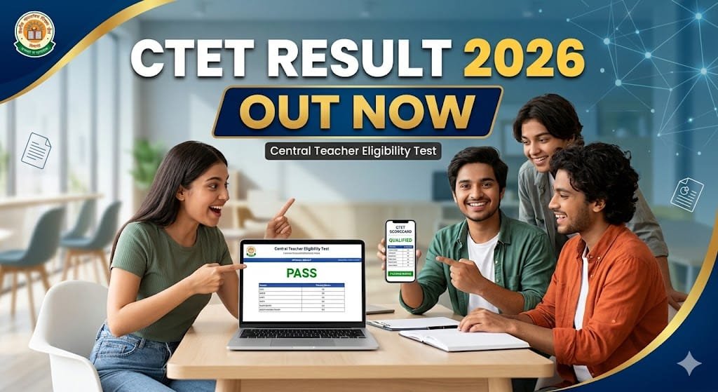 CTET Feb 2026 Result Scorecard Download