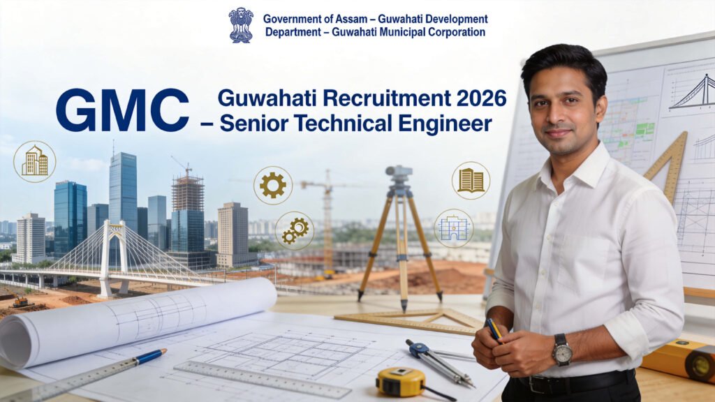 GMC Guwahati Recruitment 2026 Senior Technical Engineer Walk-in Interview Notification
