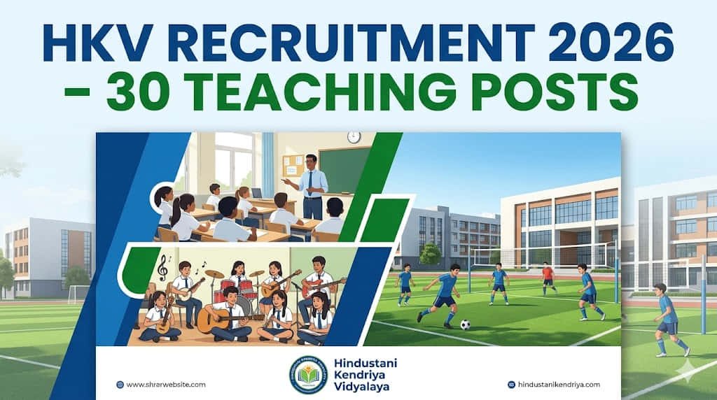 HKV Recruitment 2026 Teaching Vacancy Assam