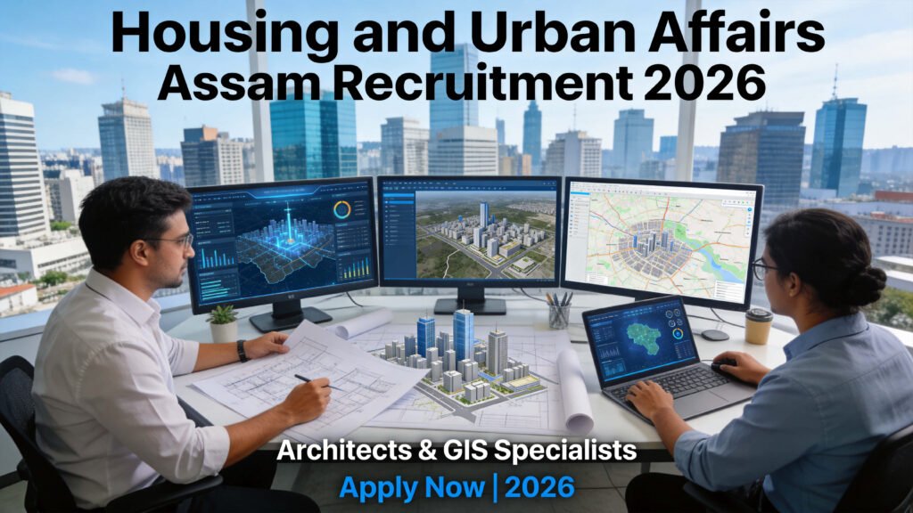 Housing and Urban Affairs Assam Recruitment 2026 Specialist Architect GIS Expert Vacancy