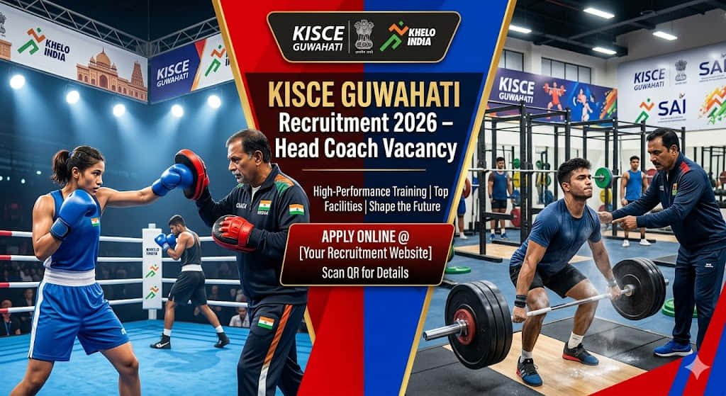 KISCE Guwahati Recruitment 2026 Head Coach Vacancy