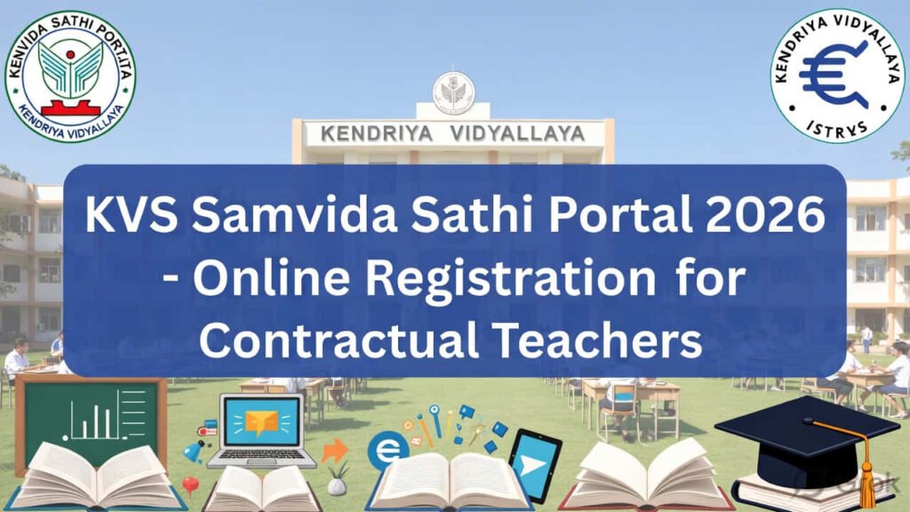 KVS Samvida Sathi Portal 2026 Registration