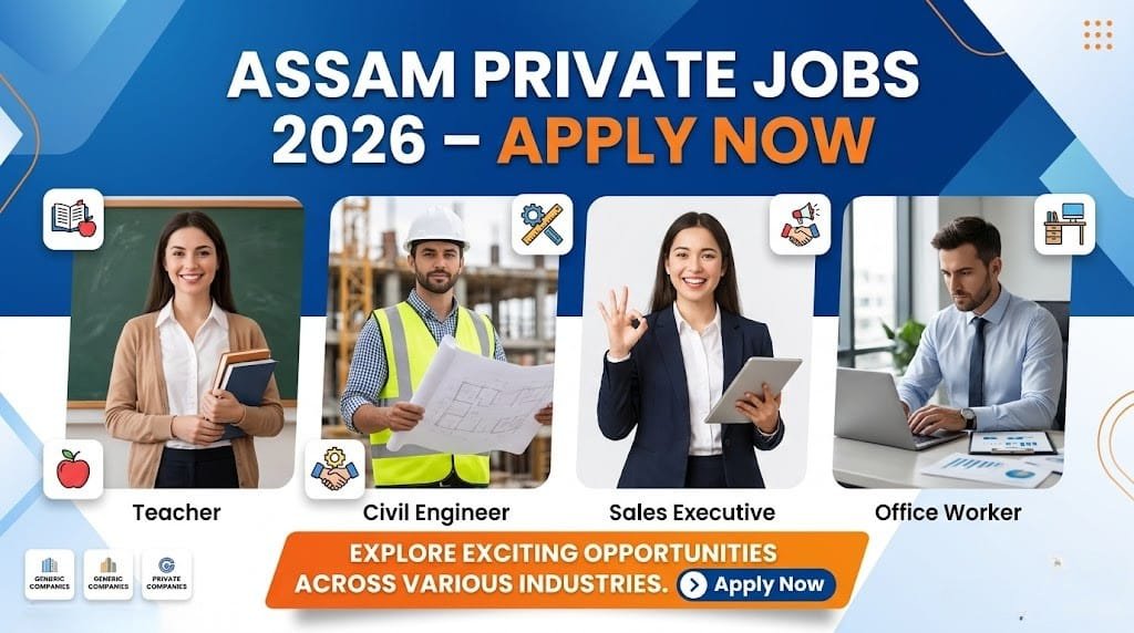 Assam Private Job Recruitment 2026 Latest Vacancy