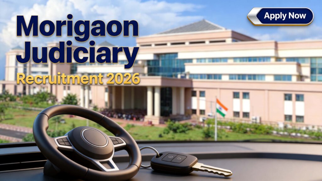 Morigaon Judiciary Recruitment 2026 driver vacancy notification