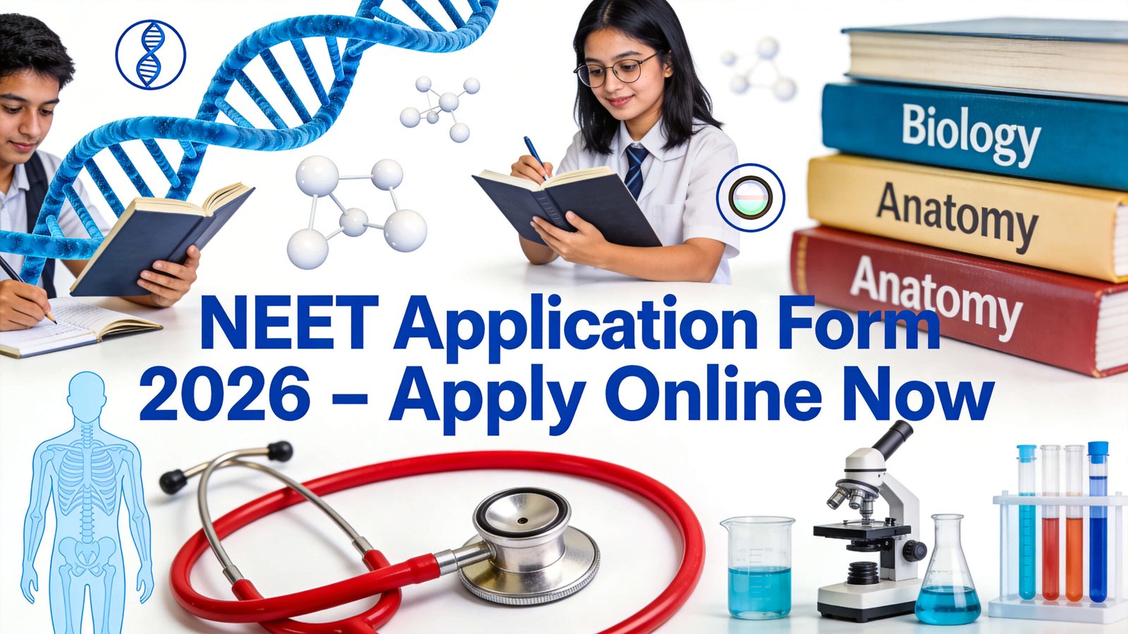 NEET Application Form 2026 Medical Entrance Exam Notification