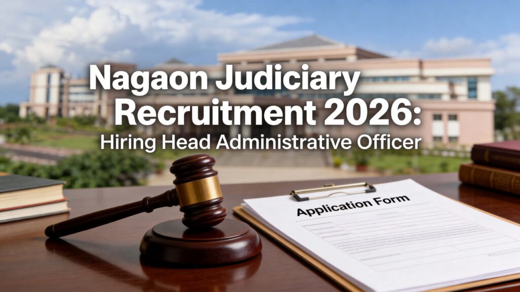 Nagaon Judiciary Recruitment 2026 notification for Head Administrative Officer post