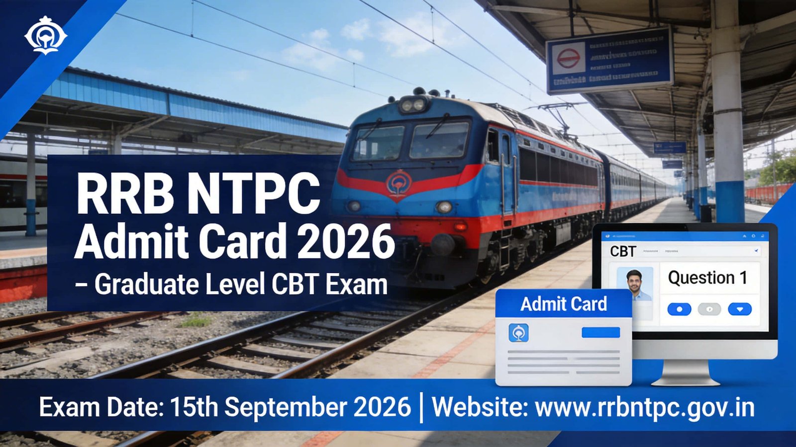 RRB NTPC Graduate Level Admit Card 2026