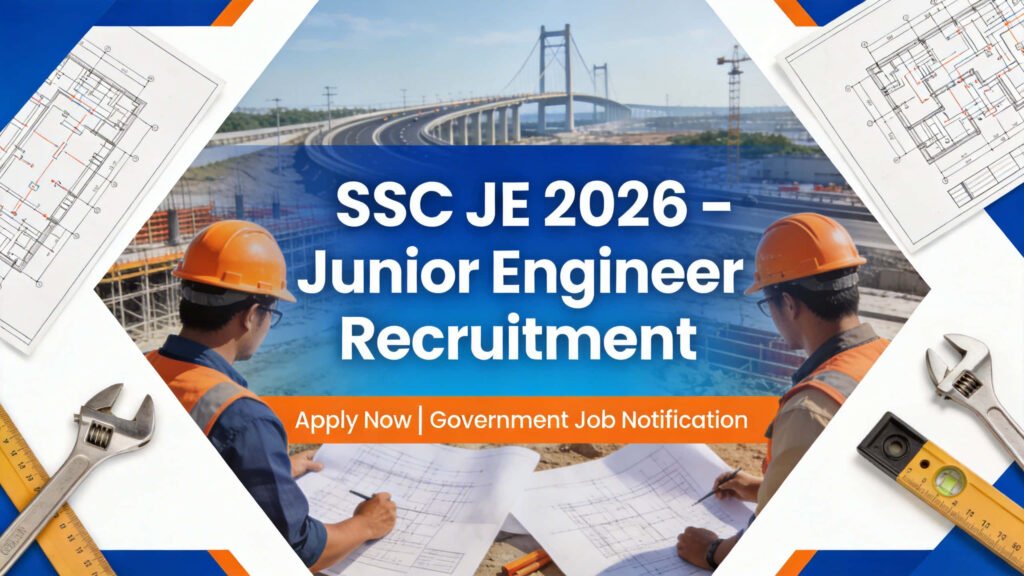 SSC JE 2026 Notification