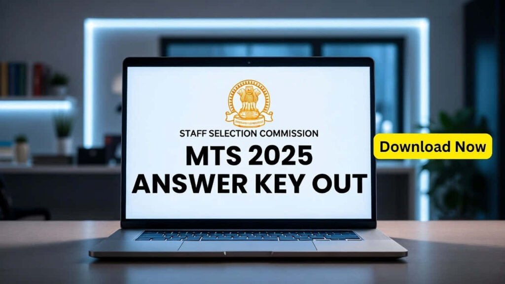 SSC MTS & Havaldar 2025 Provisional Answer Key Released