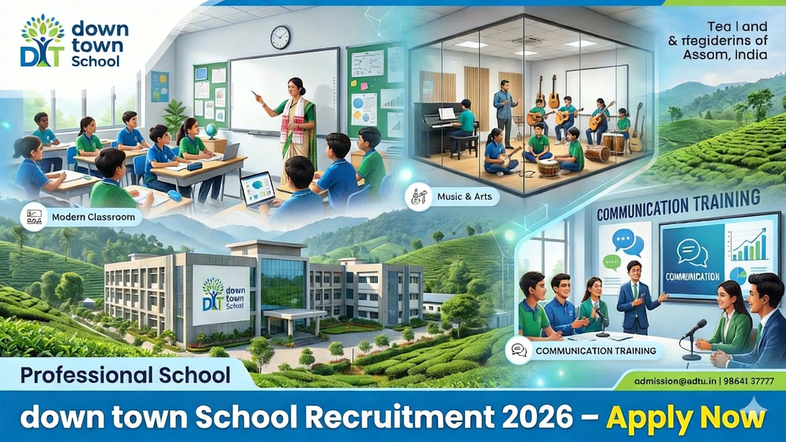 down town School Recruitment 2026 Teacher Vacancy