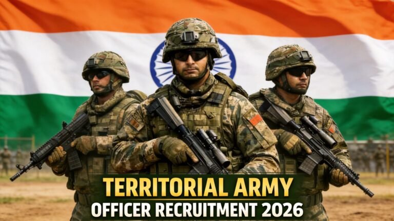 Territorial Army Recruitment 2026