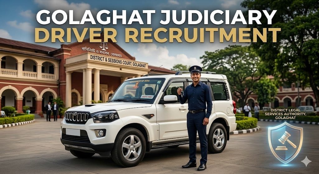 Golaghat Judiciary Driver Recruitment 2026