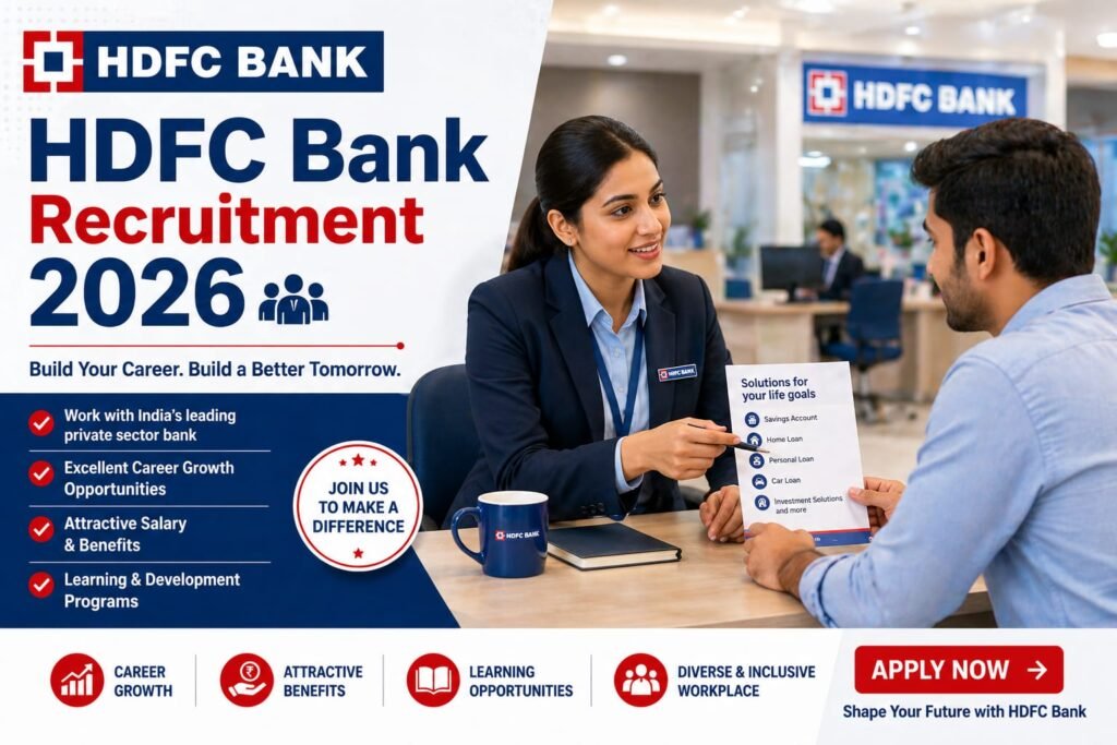 HDFC Bank Recruitment 2026