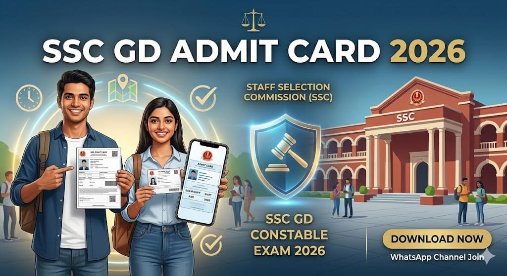 SSC GD Admit Card 2026