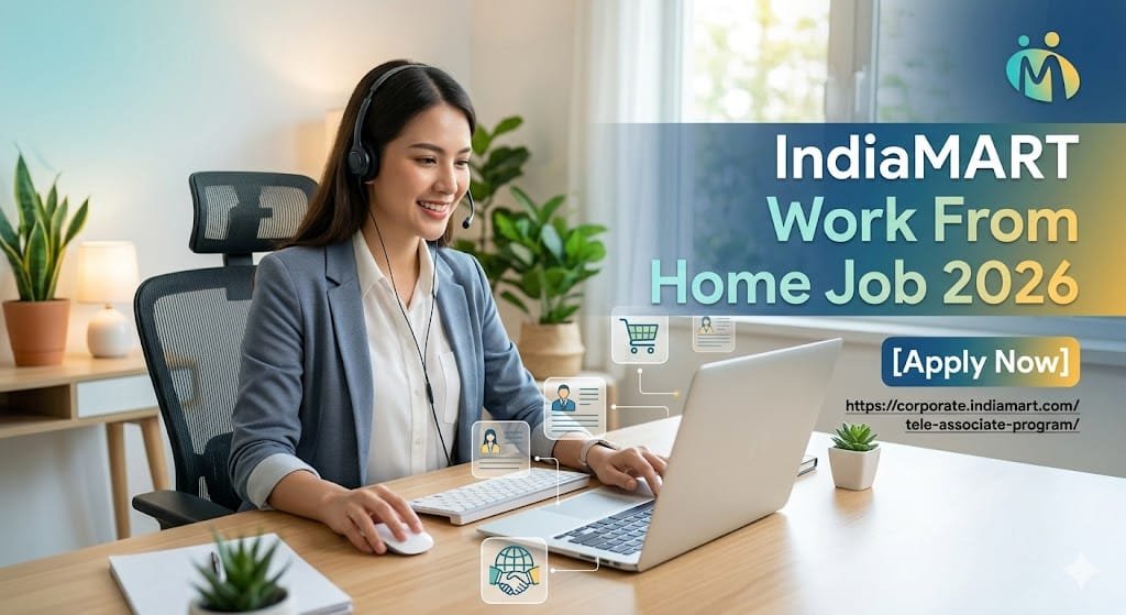 IndiaMART Work From Home Job